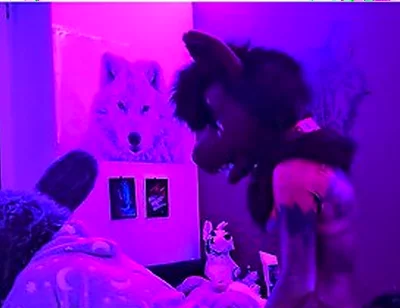 This Submissive Furry Bunny Slut Is Getting Pegged By A Furry Wolf So He Knows His Place