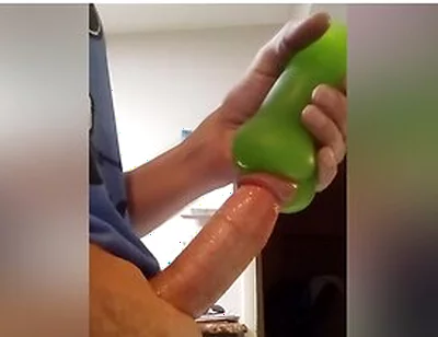 Saturday Night Home Alone Got Horny In The Kitchen Had To Play With It