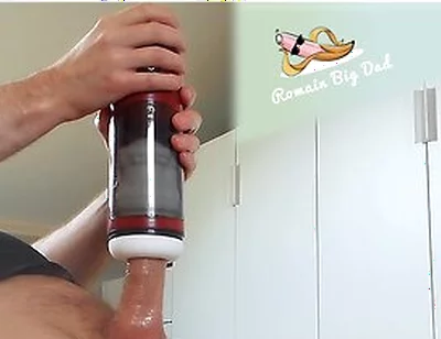 Strong Sucking Male Masturbator Intense