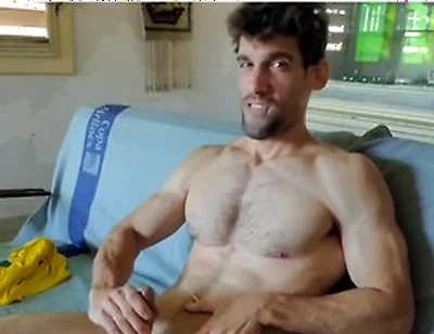 Muscle Daddy In I Like To Look At My Boner In Gray Briefs