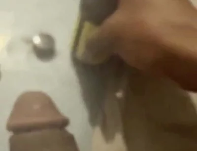 Oiling My Dick Jerking off