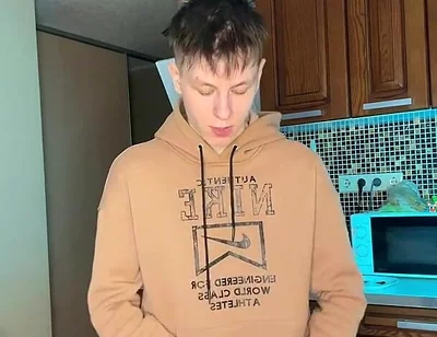 I Couldnt Stop Stroking My Big Cock Until I Covered the Floor in Sperm