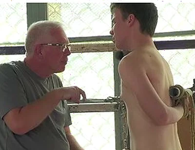 Master Doms And Three Twinks : Nipple Torment And Cock Strokes