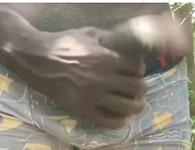 Revealme African Black Cumshot In The Forest - Black African
