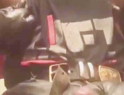 Black Dad Leather Jeans & Gloves BBC Rubbing to Ejaculation