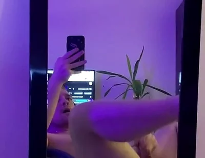 Pulling Anal Beads Out of My Tight Ass and Cum