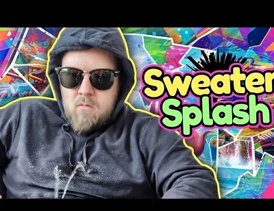 Sweater Spashed with Piss and Cum