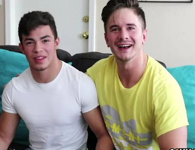 Julian Rodriguez And Zach Douglas - First Time Gay Sex