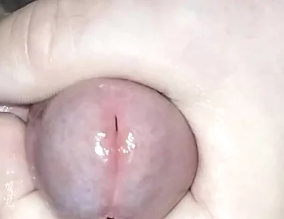 Mastubation with Lube and Cumshot