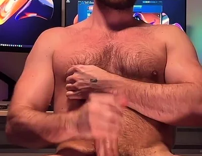 Showing off My Big Cock and Cum