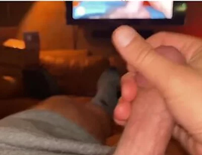 Verbal Hairy Stepdaddy Bates In Bed - While Watching Himself