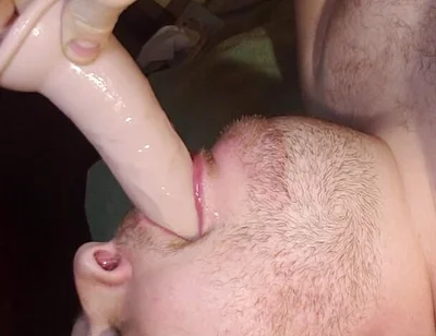 Deepthroat 2 Dildo Training Pt 1