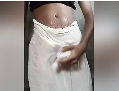 I Wear Wet Underskirt And Maturation Orgasm And Dancing In A Public Toilet