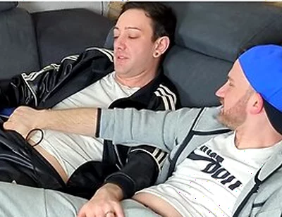 Sniffing Sneaker, Socks And Feet And Cum On Them