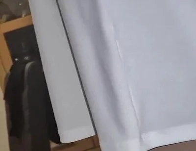 White Short Skirt Ass Watcher