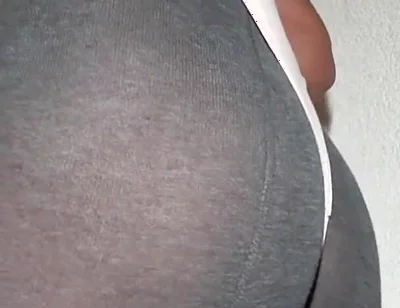 Nice Nylon Ass Posing and Spanking