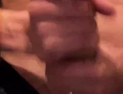 Skinny Guy Uses Both Hands to Stroke His Thick Dick and Drip Cum