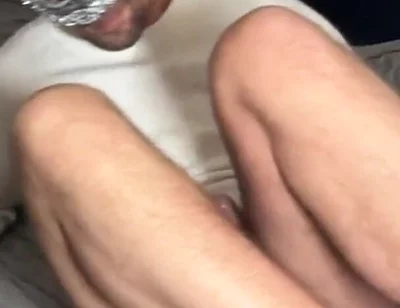 Nice Morning Jerking with Cum on My Ass