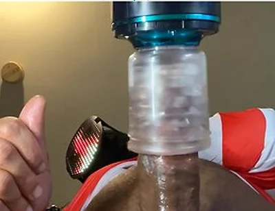 Automasturbator Milks Out A Moaning Cumshot From Masked Man