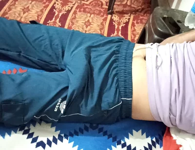 Wow First Time Touch My Stepbrother Big Cock in Midnight Pant