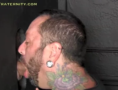 Bradley Serviced at the Gloryhole