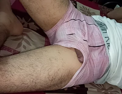 Wow First Time Hold My Stepbrother Big Cock From Underwear Then I Open It