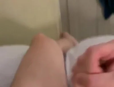Short Wank and Cum Video Before Bed