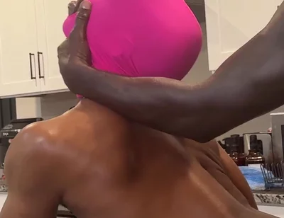 Huge Black Dick Fucks and Breeds Athletic Ass