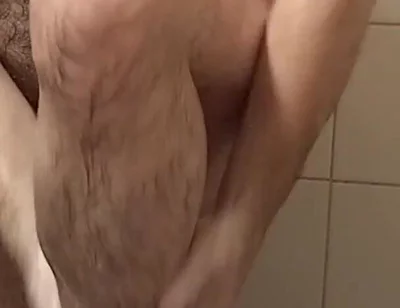 Uncut Gay Shower