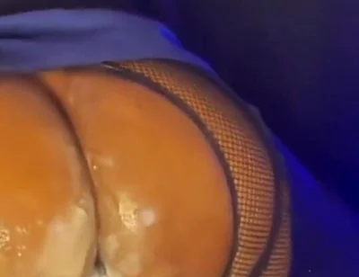 Masturbating That Big Black Ass