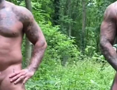 Andy and Kane Get Naughty in the Woods