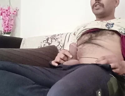 Masturbating on My Couch Watching TV