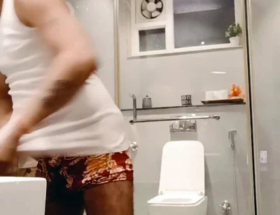 Getting Ready with My Cock Out