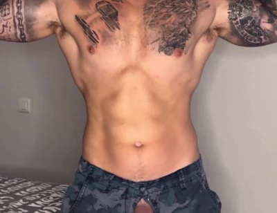 My Military Cock Cums with No Touch