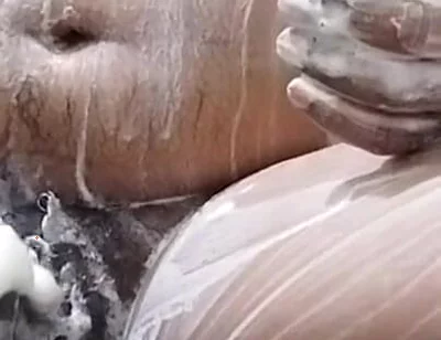 Nudeboy Bathing