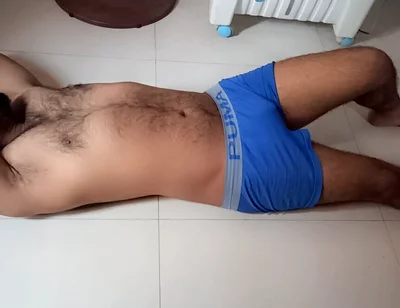 Hairy uncle lay down after hardcore sex midnight after sex