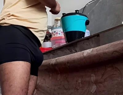 Straight Friend first time In Underwear Big Monster Cock