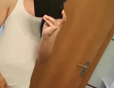 Masked Young Guy Jerks and Shoots a Load