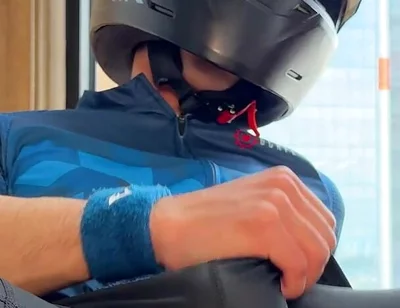 Suit Bike and Cum