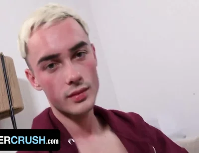 Blonde Twink Took Dick Pills And His Stepbrother Helped Him Get Rid Of His Boner - Joe Ex