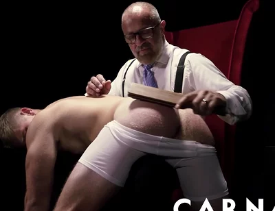Apprentice Gets His Beefy Ass Spanked By Dilf With Apprentice Foster And Clayton Foster