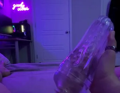 Testing Out My Brand New Toy *loud Moaning And Huge Cumshot