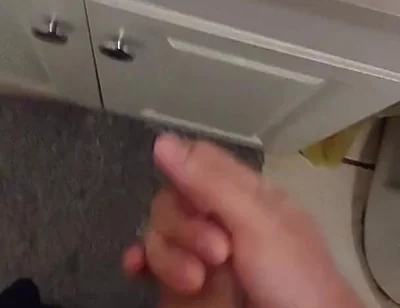 Cumming in the Bathroom