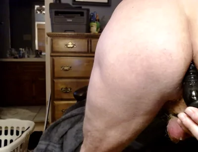 My Ass Working a Thrusting Butt Plug