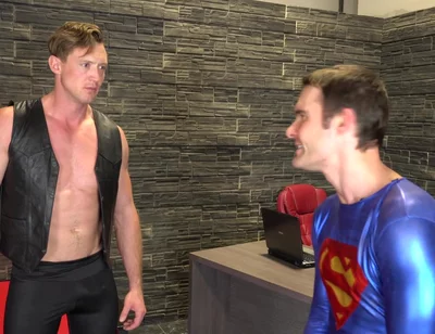 Superman Vs Alpha Stud