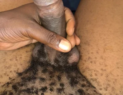 Horny Hairy Male Tries Cock Playing When Hard and Releases Pre Cum