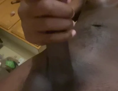 Risky Wanking in the Kitchen in a Shared House