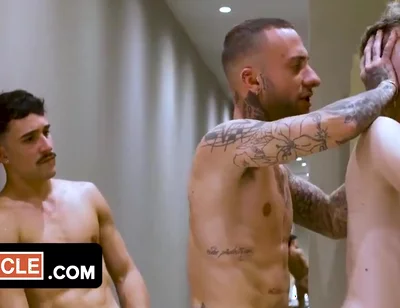 Dragon Rojo, Elliot Twink And Argentino Xxl In You Dont Have To Fuck The Entire Soccer Team In The Locker Room, Only Us Two