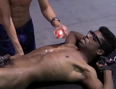 Cj Connors Torments And Edges Djs Cock With Pain And Pleasure