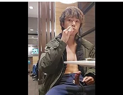 College Student 18+ Masturbating At Mcdonalds And Cum A Lot